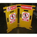 QUICK SNAP LINK, ELEVATOR BARRIER